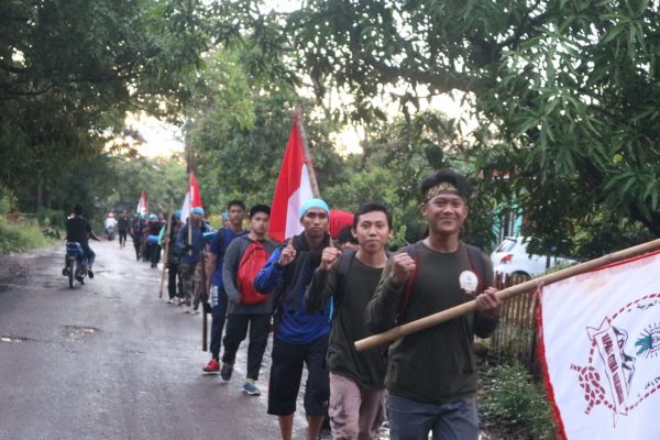 Long March Sekolah Tinggi Ilmu Islam dan Bahasa Arab (STIBA) Makassar