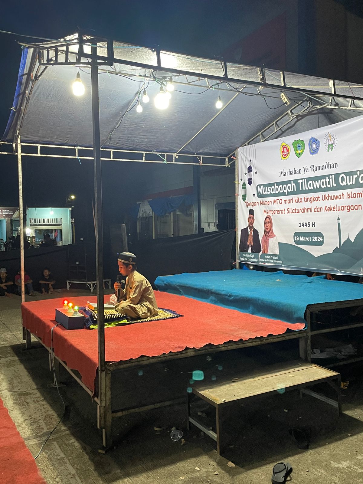 Bukti Sinergi Mahasiswa KKN STIBA Makassar dan Masyarakat, Sukses Gelar MTQ di Desa Lekopancing