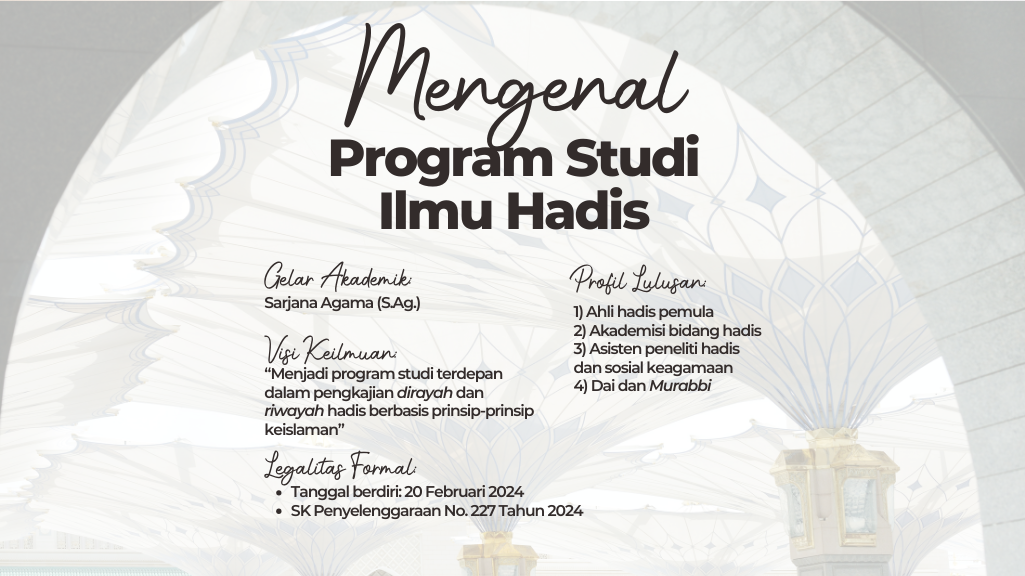 Program Studi Ilmu Hadis STIBA Makassar