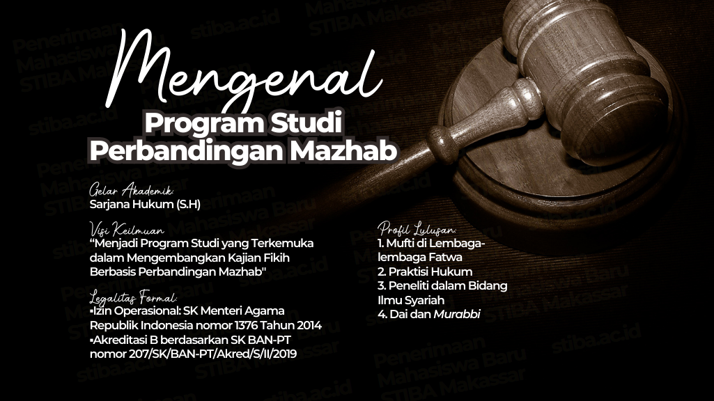 Program Studi Perbandingan Mazhab