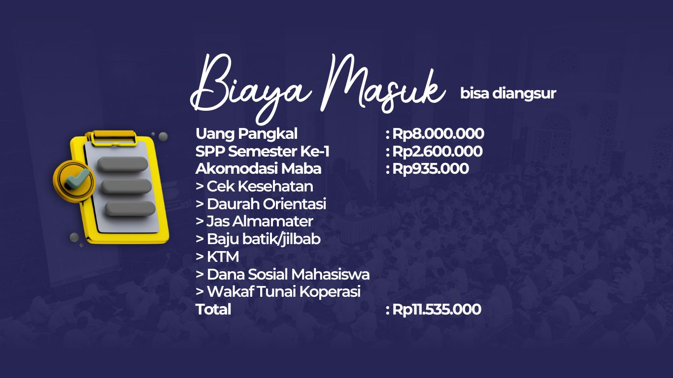 Biaya masuk STIBA Makassar