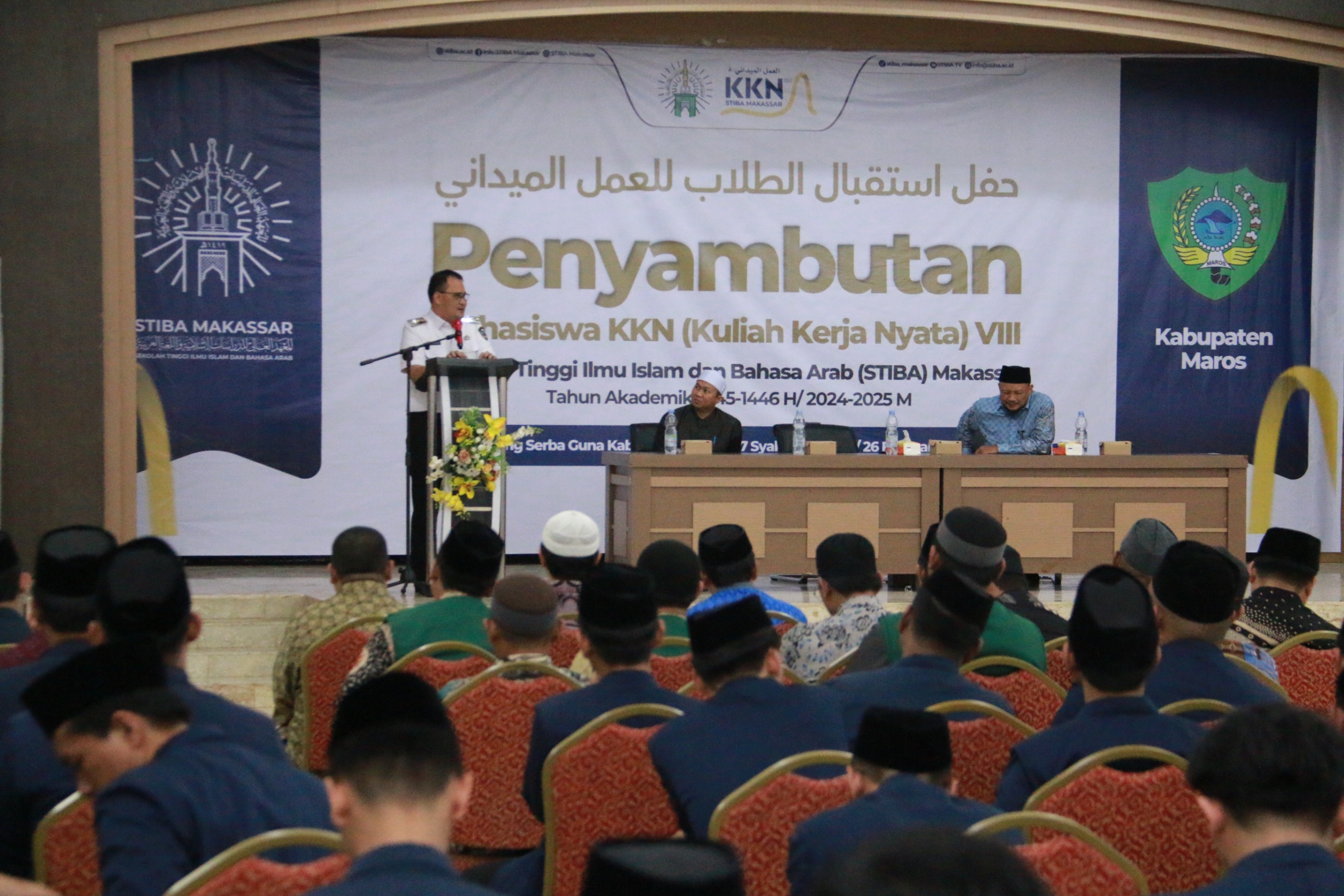 Maros Sambut 410 Mahasiswa KKN STIBA: Siap Beraksi 57 Hari