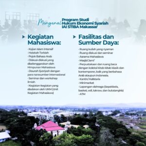 Porgram Studi Hukum Ekonomi Syariah (HES) Institut Agama Islam STIBA Makassar