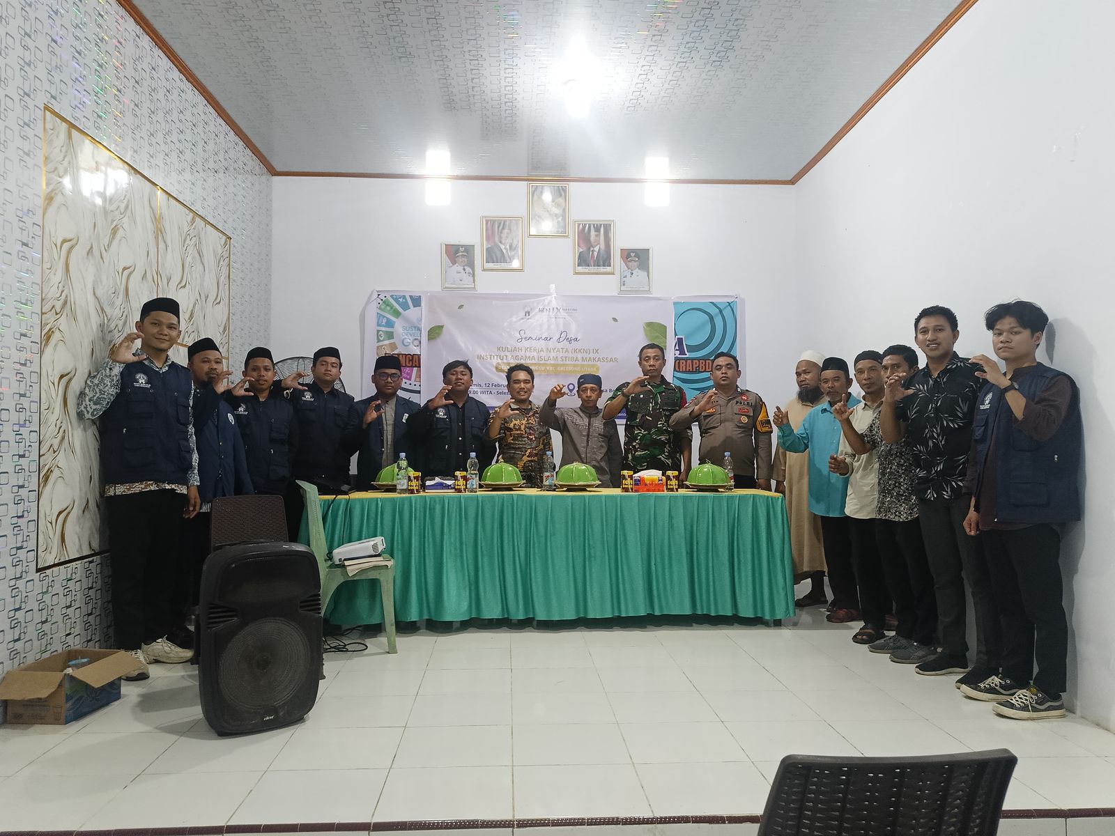 Seminar Desa Bontosunggu Tegaskan Kepercayaan Masyarakat kepada Mahasiswa KKN IAI STIBA Makassar