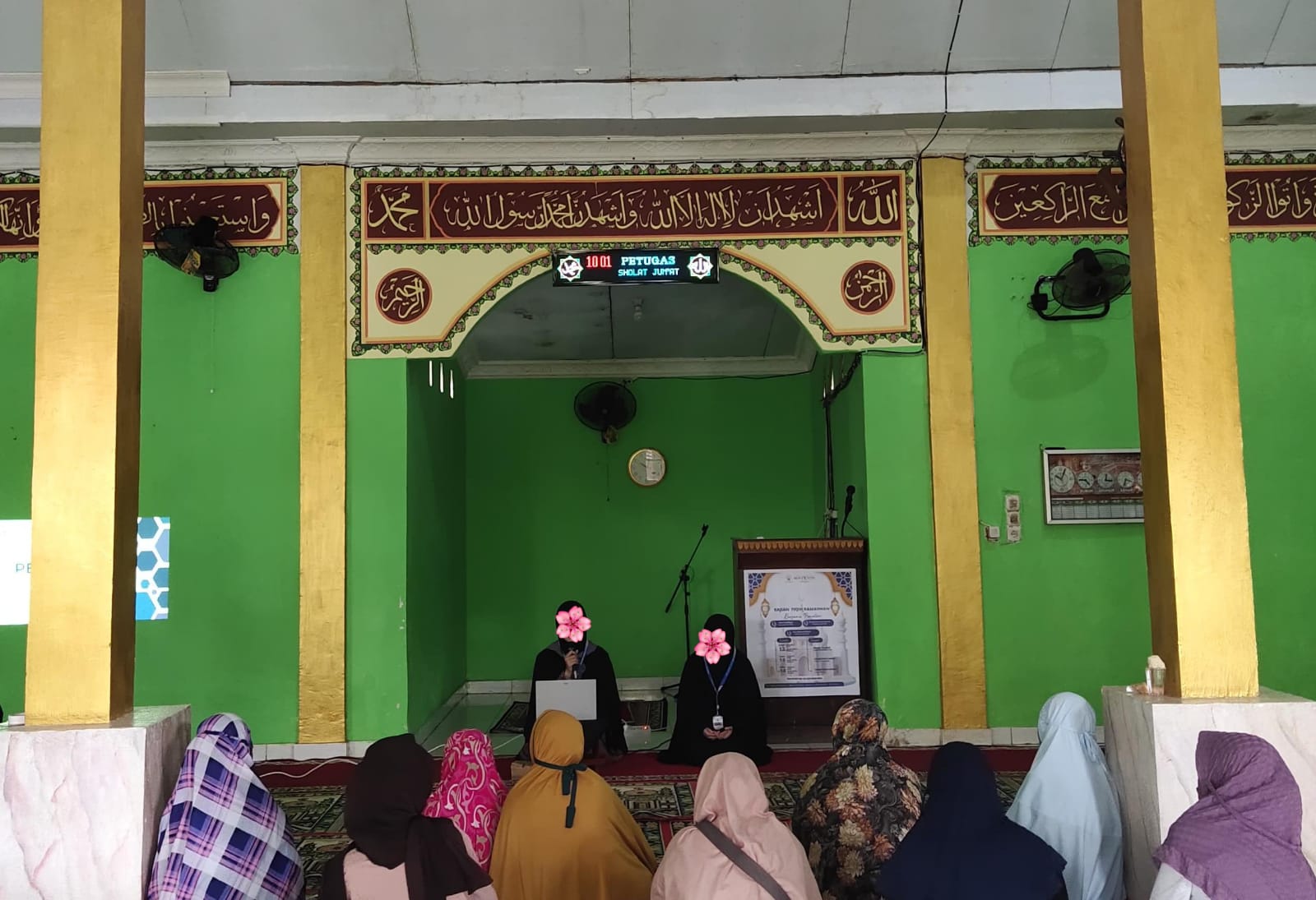 Dua Hari, Tiga Masjid, Satu Misi: Mahasiswi KKN STIBA Tuntaskan Kajian Fikih Ramadan di Desa Popo