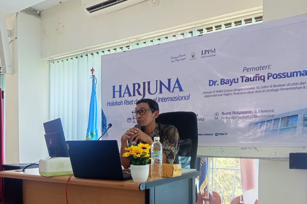 Hidupkan Semangat Ulama, LPPM IAI STIBA Makassar Dorong Dosen Tembus Jurnal Internasional lewat Harjuna
