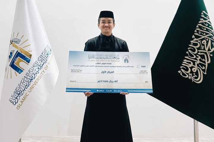 Mahasiswa IAI STIBA Makassar Raih Juara I Hafalan Al-Qur’an di Universitas Islam Madinah