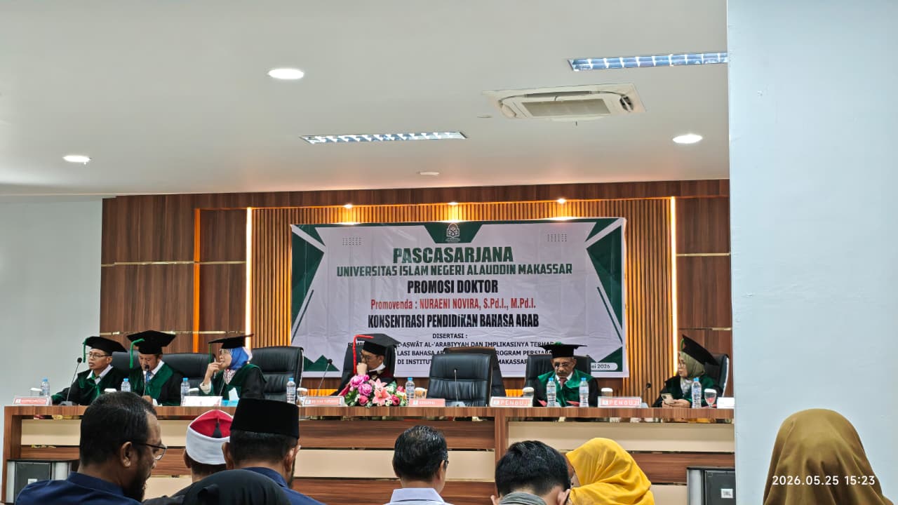 Dosen IAI STIBA Makassar Raih Gelar Doktor, Selesaikan Studi Kurang dari Tiga Tahun