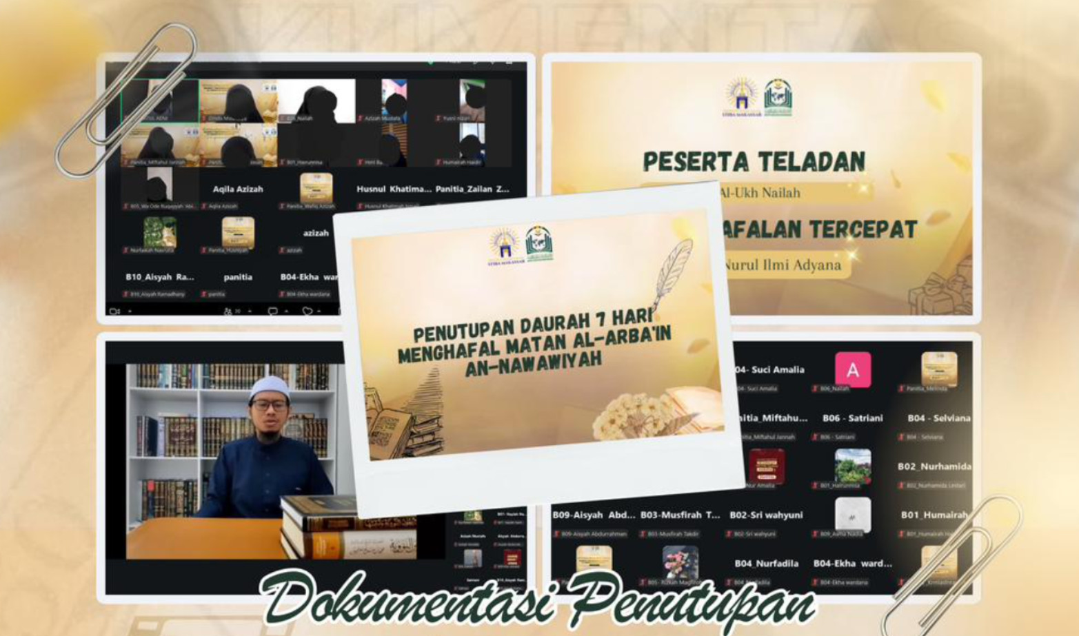 Manfaatkan Masa Libur, Ruwat IH Putri Gelar Daurah Hafalan Hadis Selama Tujuh Hari
